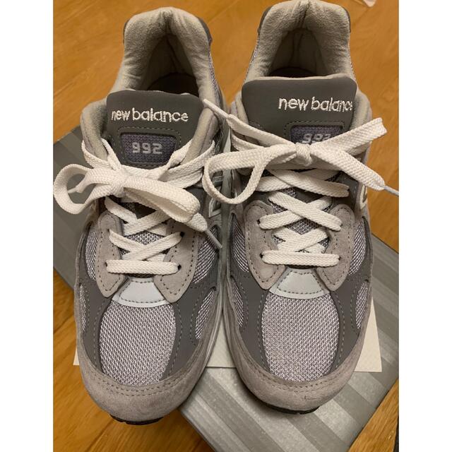 美品】NewBalance ニューバランス M992GR 23.0㎝