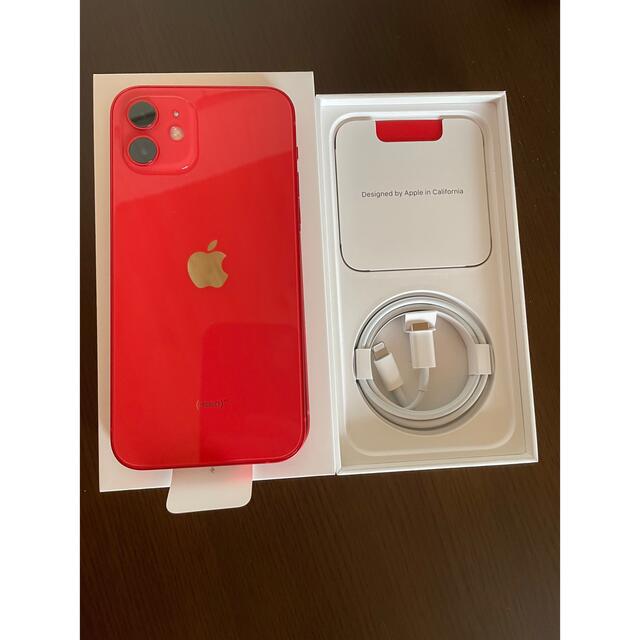 【SIMフリー】iPhone12 64GB product RED　美品