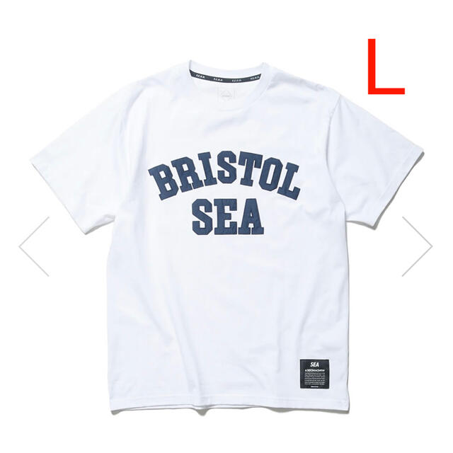 Tシャツ/カットソー(半袖/袖なし)BRISTOL SEA TEAM TEE / WHITE Lサイズ