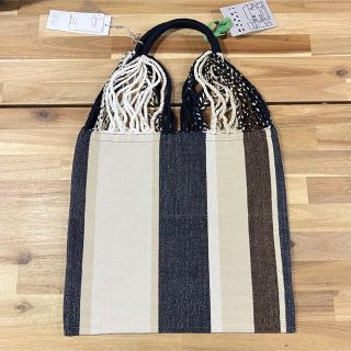 新品MARNIマルニフラワーカフェ ハンモックバッグ ブルー