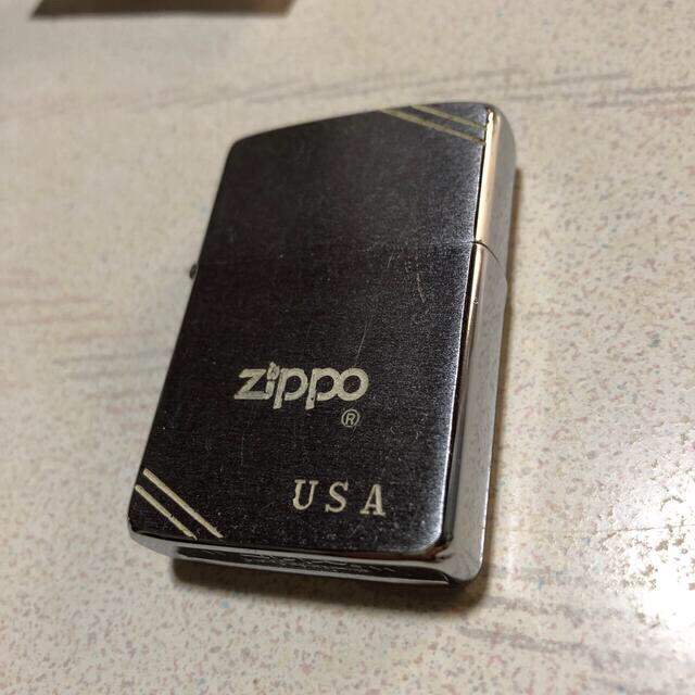 ZIPPO(ジッポー)のZippo USAジッポ　ライター 中古品 メンズのファッション小物(タバコグッズ)の商品写真