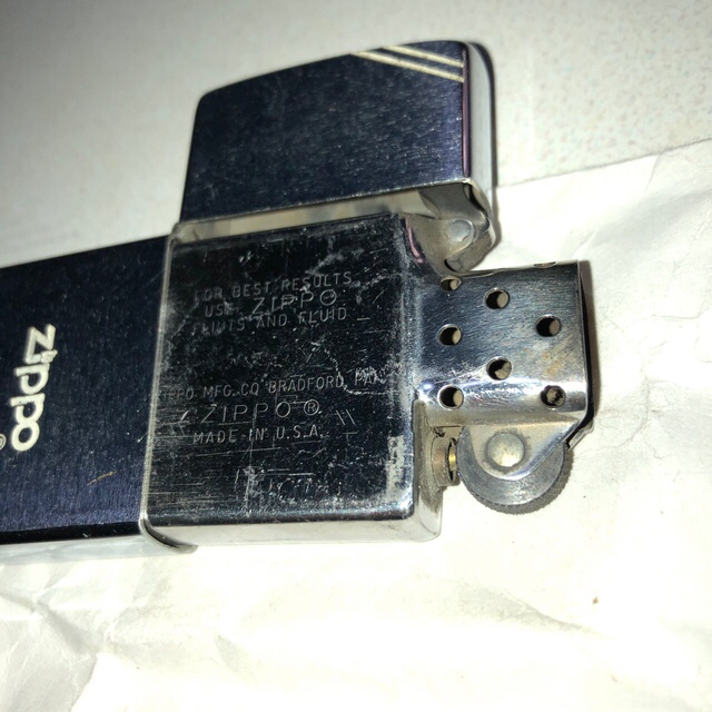 ZIPPO(ジッポー)のZippo USAジッポ　ライター 中古品 メンズのファッション小物(タバコグッズ)の商品写真