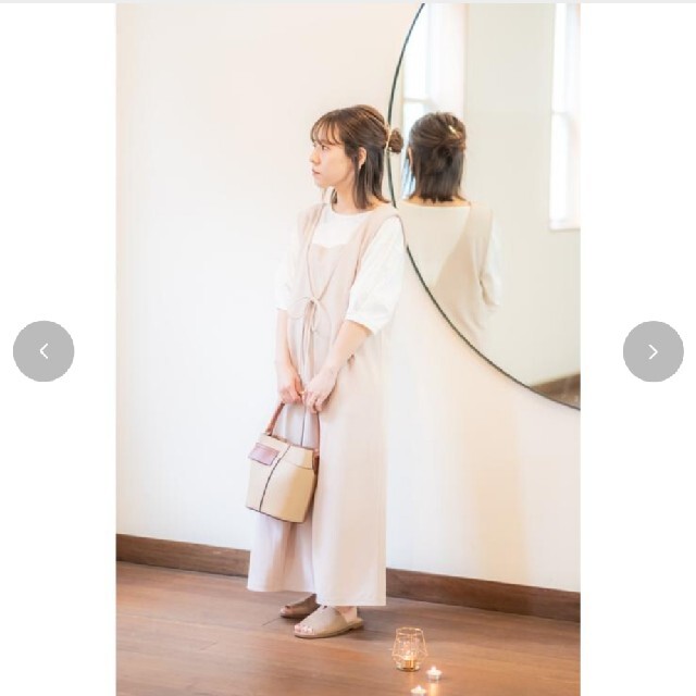 しまむら(シマムラ)の2WAY  ジャンパースカート  (yumi) レディースのワンピース(ロングワンピース/マキシワンピース)の商品写真