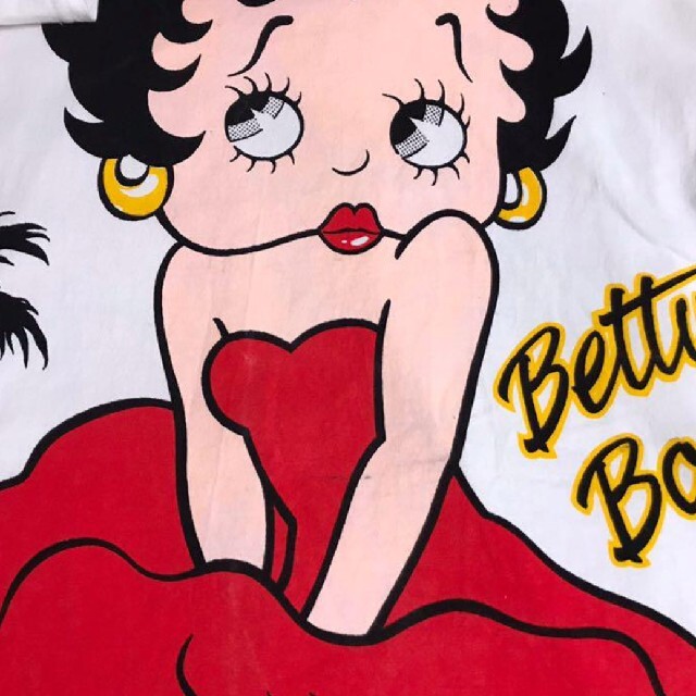 Betty Boop☆スパンコールリメイクTシャツ