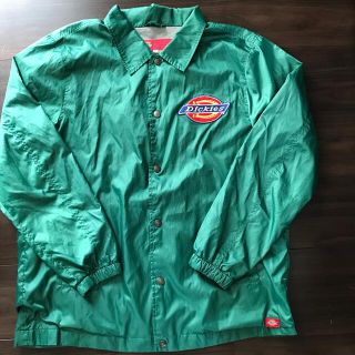 ディッキーズ(Dickies)のDickies ナイロンジャケット　緑　XL(ナイロンジャケット)