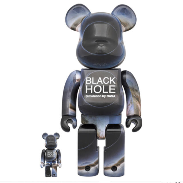 BLACK HOLE BE@RBRICK 100％ & 400％2GTOKYO状態