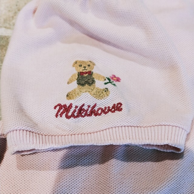 mikihouse(ミキハウス)の半袖ポロシャツ キッズ/ベビー/マタニティのキッズ服女の子用(90cm~)(その他)の商品写真