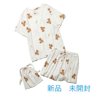 ジェラートピケ(gelato pique)の【未開封新品】ジェラートピケ　Tシャツ&ショートパンツ&巾着セット(ルームウェア)