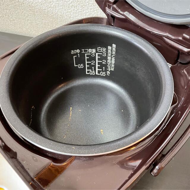 象印(ゾウジルシ)の炊飯器 比較的美品 格安 ZOJIRUSHI NL-BB05-TM スマホ/家電/カメラの調理家電(炊飯器)の商品写真