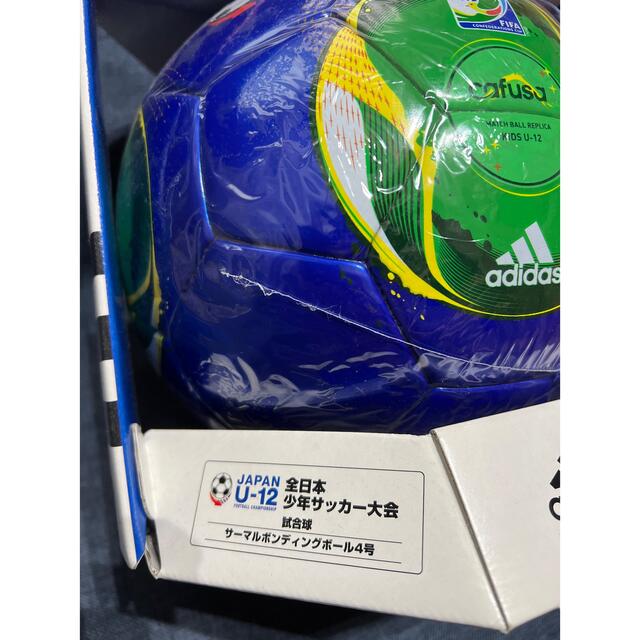 adidas(アディダス)のサッカーボール　カフサ　cafusa 全日本サッカー大会　試合球　as481k スポーツ/アウトドアのサッカー/フットサル(ボール)の商品写真