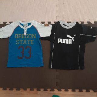 プーマ(PUMA)の男の子　Tシャツ　110  puma  2枚(Tシャツ/カットソー)