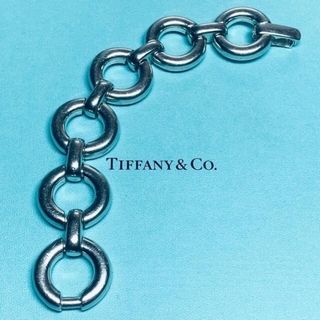 ティファニー(Tiffany & Co.)のVINTAGE TIFFANY ティファニー サークル リンク ブレスレット(ブレスレット)