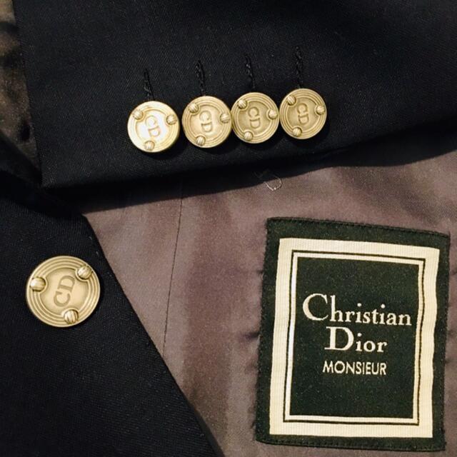 スーツ　Christian Dior  セットアップ　濃紺 3