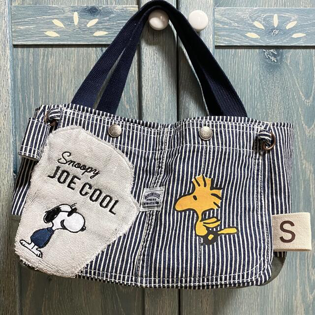 SNOOPY(スヌーピー)のSNOOPYハンドメイド デニムsize(M)バック★ ハンドメイドのハンドメイド その他(その他)の商品写真