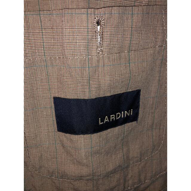 LARDINI(ラルディーニ)の希少 ラルディーニ LARDINI ダブル スーツ セットアップ 46 M メンズのスーツ(セットアップ)の商品写真