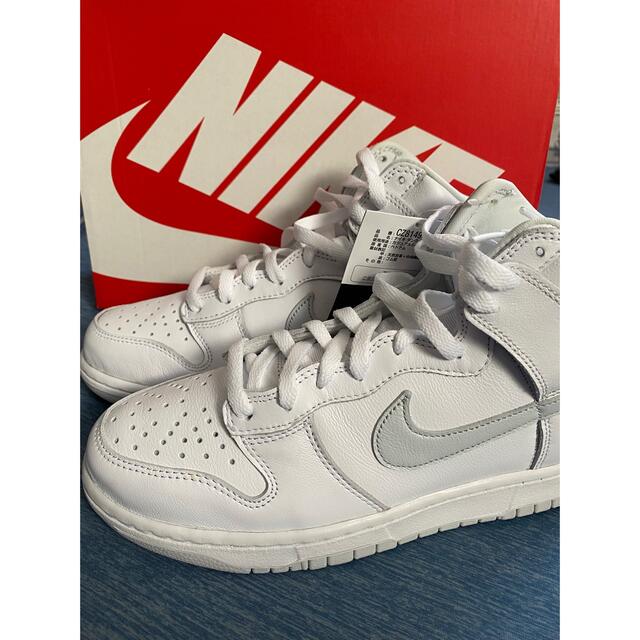 スニーカーNIKE DUNK HIGH "PURE PLATINUM"