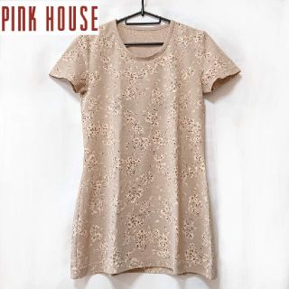 ピンクハウス(PINK HOUSE)のPINK HOUSE 花柄 Tシャツ(Tシャツ(半袖/袖なし))