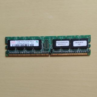 メモリ 512MB 1Rx8 PC2-4200-444-12 メモリ(PCパーツ)