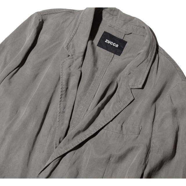 ZUCCa(ズッカ)のズッカ  柔らかいテンセル  テーラードジャケット シャツジャケット S レディースのジャケット/アウター(テーラードジャケット)の商品写真