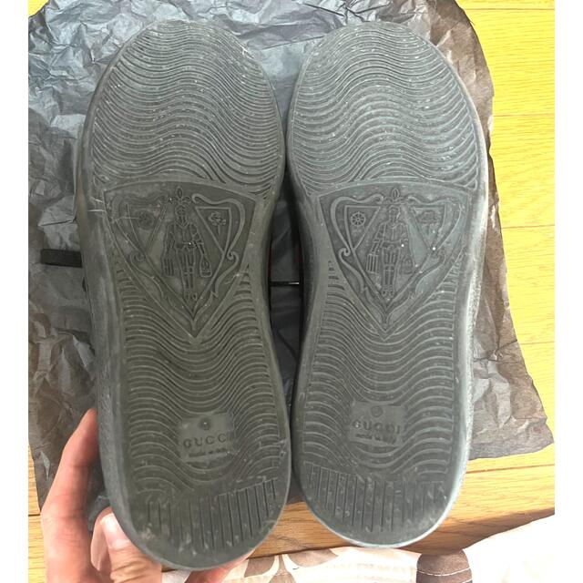 人気特価 - Gucci 美品 メンズ グッチ スニーカー エースビー ブラック