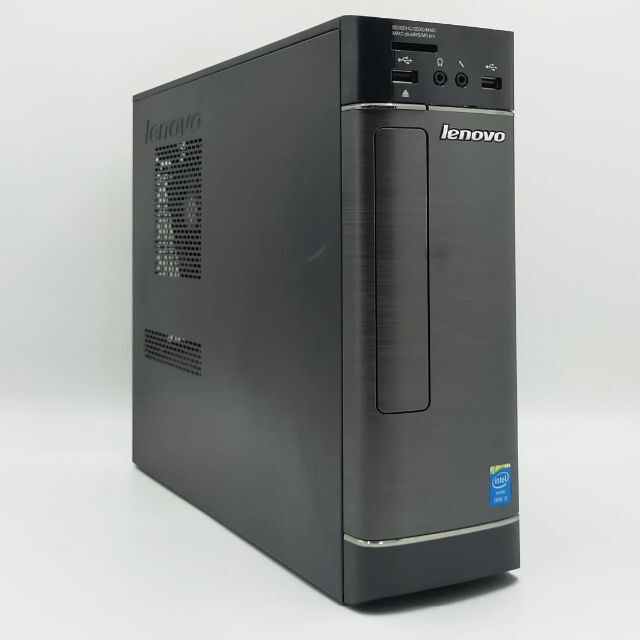 Lenovo(レノボ)の中古 デスクトップパソコン 第4世代 エクセル等搭載 WiFi Office スマホ/家電/カメラのPC/タブレット(デスクトップ型PC)の商品写真