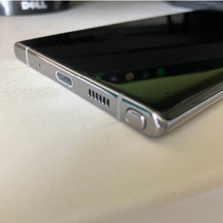 美品 SCV45 Galaxy Note10+ オーラグロー Ledcover付
