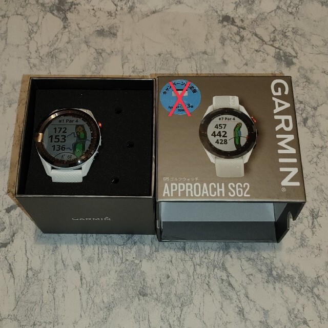 新品　GARMIN ガーミン Approach S62 ホワイト