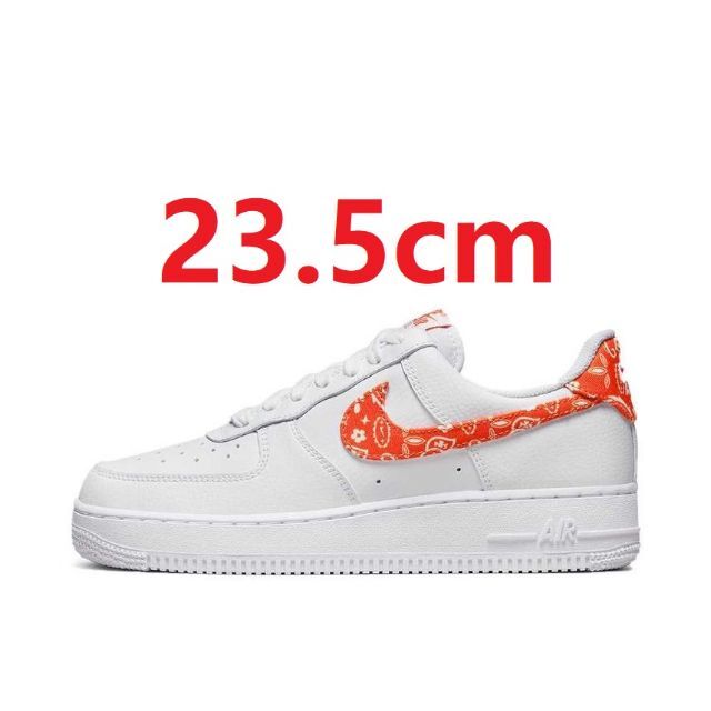 スニーカー NIKE - 23.5 Nike Air Force 1 Low Orange Paisley