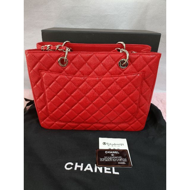 います】 CHANEL - CHANEL シャネル キャビアスキン GST トートバッグ