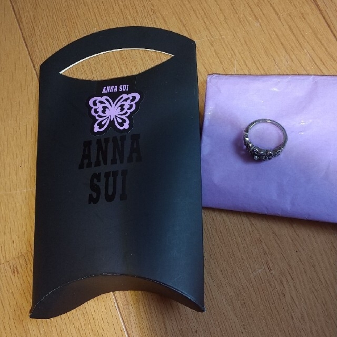 ANNA SUI(アナスイ)のアナスイの燻しシルバーパールリング レディースのアクセサリー(リング(指輪))の商品写真