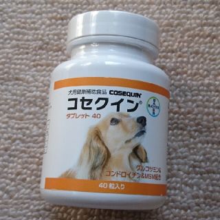 コセクイン タブレット40 犬用健康補助食品 新品未使用(ペットフード)