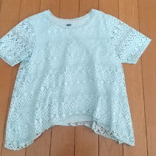 オールドネイビー(Old Navy)のOLD NAVY レースカットソー(Tシャツ/カットソー)