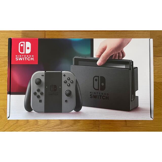 Nintendo Switch(ニンテンドースイッチ)のNintendo Switch Joy-Con グレー 本体　中古 エンタメ/ホビーのゲームソフト/ゲーム機本体(家庭用ゲーム機本体)の商品写真