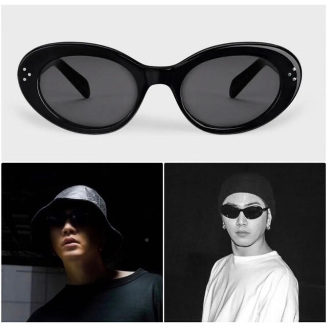 登坂着用 CELINE Cateye Sunglasses-