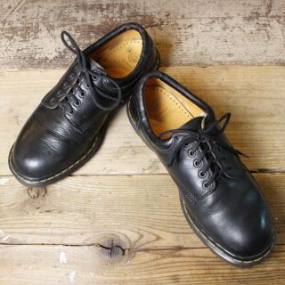 ドクターマーチン(Dr.Martens)のENGLAND製ドクターマーチンレザー5ホールシューズ29cmブラックss142(ドレス/ビジネス)