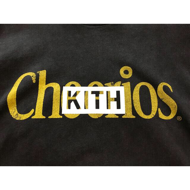 KITH ロンT Cheerios Vintage L/S Tee 黒 Mサイズ