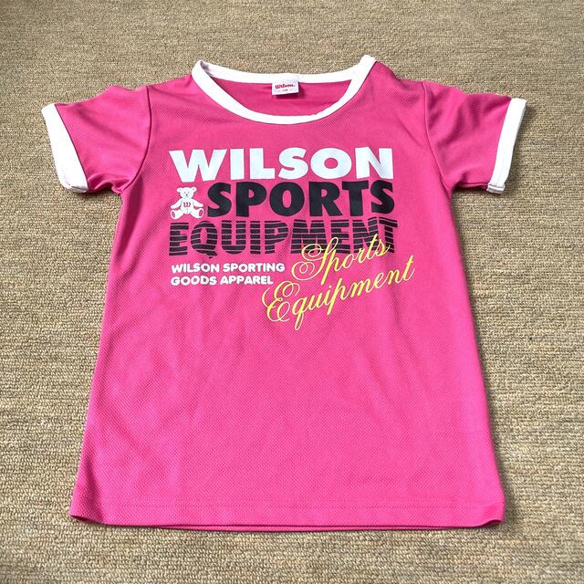 wilson(ウィルソン)のウィルソン　Tシャツ　140 キッズ/ベビー/マタニティのキッズ服女の子用(90cm~)(Tシャツ/カットソー)の商品写真