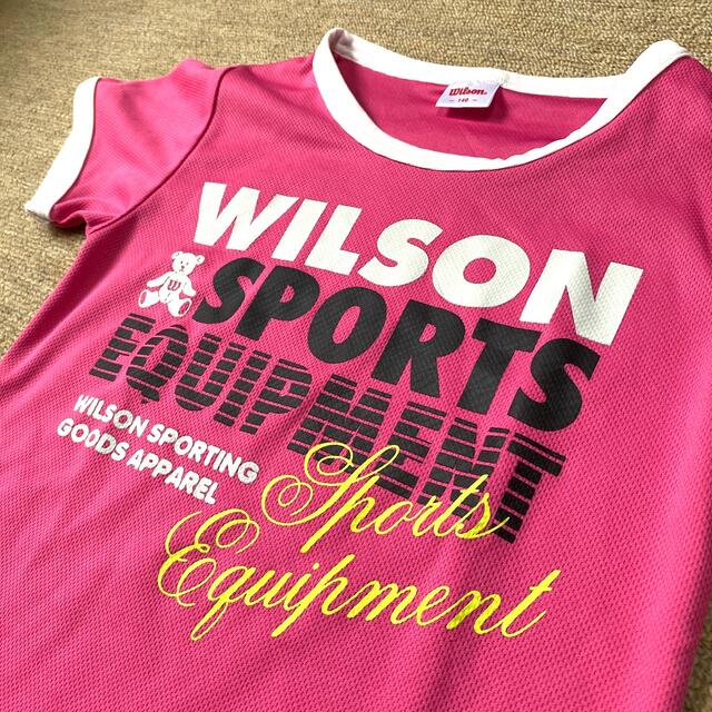 wilson(ウィルソン)のウィルソン　Tシャツ　140 キッズ/ベビー/マタニティのキッズ服女の子用(90cm~)(Tシャツ/カットソー)の商品写真