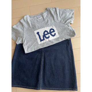 リー(Lee)のLEE Tシャツ　スカート(セット/コーデ)