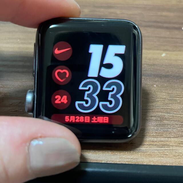 Apple Watch SERIES 3 38mm Nike セルラー - その他