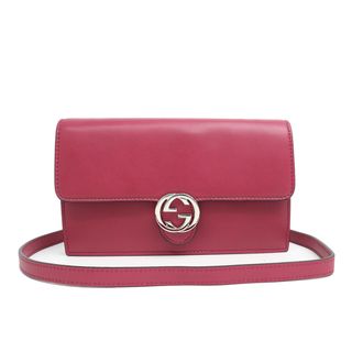Gucci - GUCCI グッチ チェーンウォレット 長財布 ショルダーバッグ