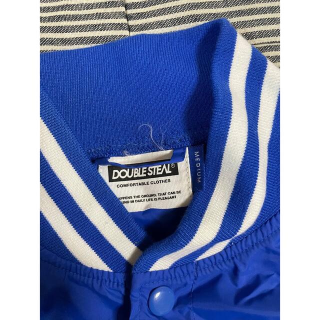 DOUBLE STEAL(ダブルスティール)のダブルスティール  ナイロンスタジャン　サイズM メンズのジャケット/アウター(ナイロンジャケット)の商品写真