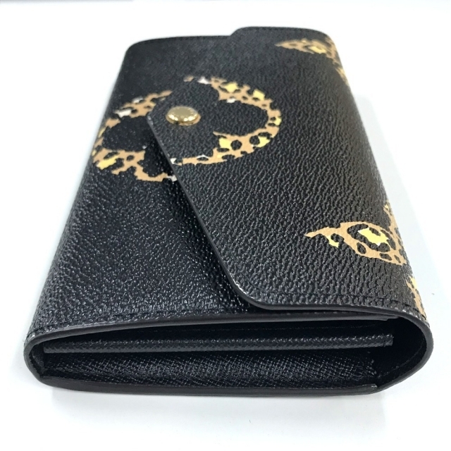 ルイヴィトン LOUIS VUITTON ポルトフォイユ サラ M67875 モノグラムジャングル 2つ折り 長財布 モノグラムキャンバス ブラック - 2
