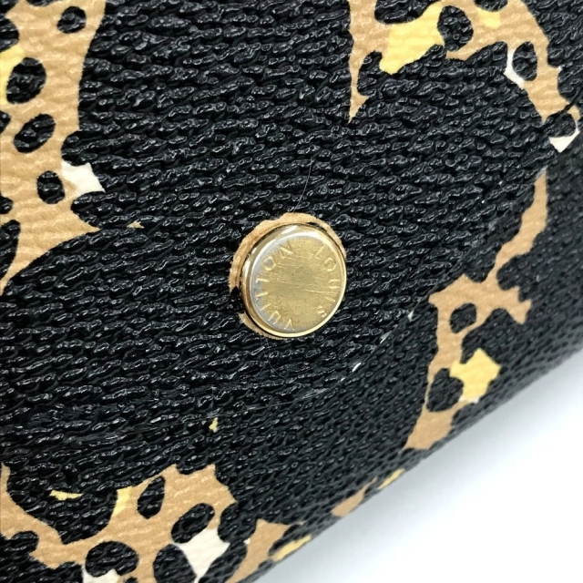 ルイヴィトン LOUIS VUITTON ポルトフォイユ サラ M67875 モノグラムジャングル 2つ折り 長財布 モノグラムキャンバス ブラック