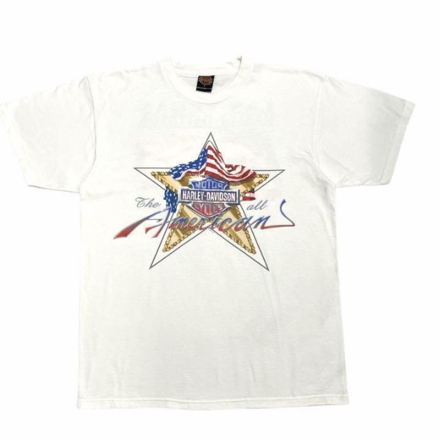 ハーレーダビッドソン☆Tシャツ 両面プリント USAメキシコ製希少 dk4.