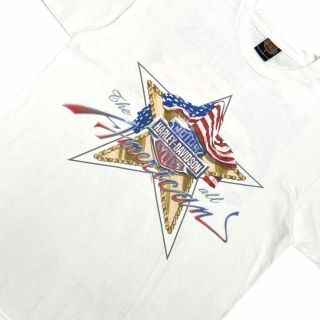 ★希少ハーレーダヴィッドン'70sNo.1ヴィンテージTシャツSMALL