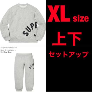 supreme nike Arc Crewneck グレー　XL