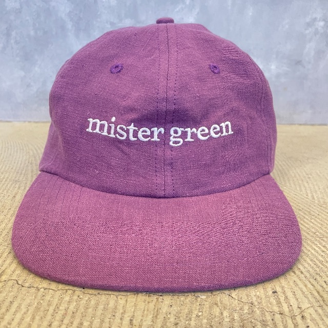 新品送無料 MISTER GREEN Wordmark キャップ