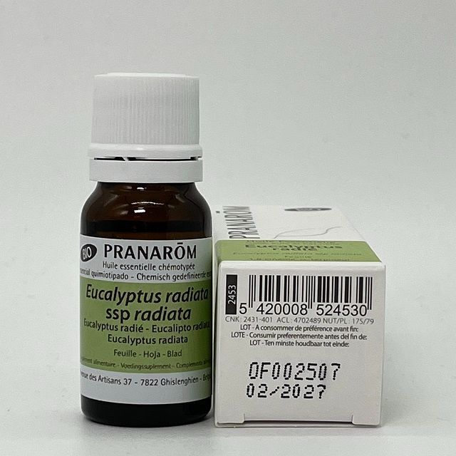 PRANAROM(プラナロム)のプラナロム ユーカリラディアタ BIO 10ml ユーカリラジアタ  コスメ/美容のリラクゼーション(エッセンシャルオイル（精油）)の商品写真