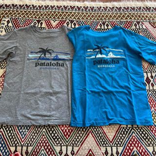 パタゴニア(patagonia)の2枚セット！　パタゴニアハワイ限定　pataloha パタロハ　xs5-6歳(Tシャツ/カットソー)